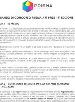 BANDO DI CONCORSO PRISMA ART PRIZE - 4 EDIZIONE - 4 EDIZIONE