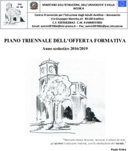 PIANO TRIENNALE DELL'OFFERTA FORMATIVA