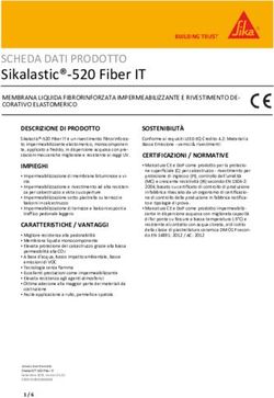 Sikalastic-520 Fiber IT - SCHEDA DATI PRODOTTO - Sika Italia
