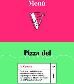 Men&ugrave; - La Cynara - Vurria
