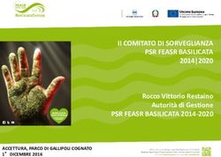 II COMITATO DI SORVEGLIANZA PSR FEASR BASILICATA - 2014|2020 Rocco Vittorio Restaino Autorità di Gestione PSR FEASR BASILICATA 2014-2020 ...