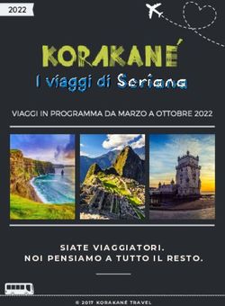 SIATE VIAGGIATORI. NOI PENSIAMO A TUTTO IL RESTO 2022