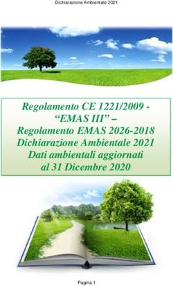 "EMAS III" - Regolamento CE 1221/2009 - Regolamento EMAS 2026-2018 Dichiarazione Ambientale 2021 Dati ambientali aggiornati al 31 Dicembre 2020 ...