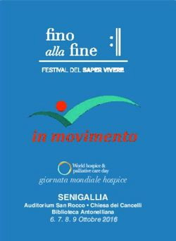 SENIGALLIA giornata mondiale hospice - Auditorium San Rocco Chiesa dei Cancelli - L'Amore Donato