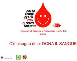 C'&egrave; bisogno di te: DONA IL SANGUE