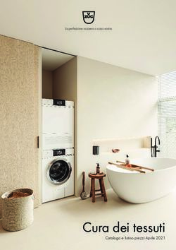 Cura dei tessuti Catalogo e listino prezzi Aprile 2021 - La perfezione svizzera a casa vostra - Verinox