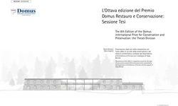 L'Ottava edizione del Premio Domus Restauro e Conservazione: Sessione Tesi