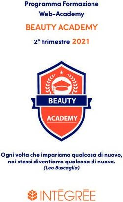 BEAUTY ACADEMY 2 trimestre 2021 - Programma Formazione Web-Academy - Integree