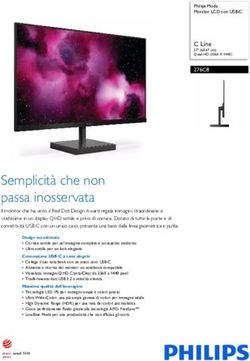 Semplicità che non passa inosservata