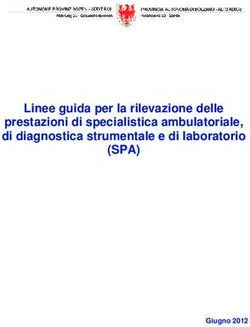 (SPA) Linee guida per la rilevazione delle prestazioni di specialistica ambulatoriale, di diagnostica strumentale e di laboratorio - Giugno 2012
