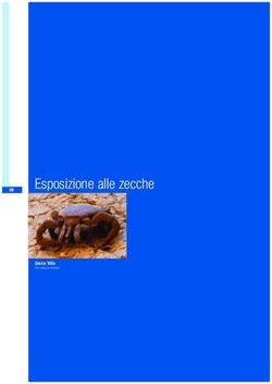 Esposizione alle zecche - Alto Adige
