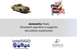 Strumenti operativi a supporto del settore automotive