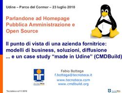 Parlandone ad Homepage Pubblica Amministrazione e Open Source Il punto di vista di una azienda fornitrice: modelli di business, soluzioni ...