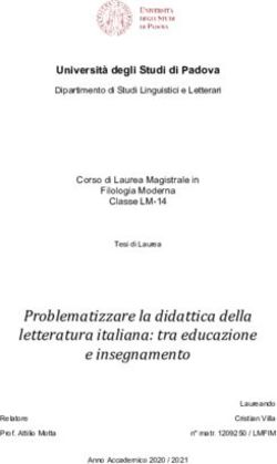 Problematizzare la didattica della letteratura italiana: tra educazione e insegnamento