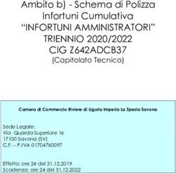 "INFORTUNI AMMINISTRATORI" TRIENNIO 2020/2022 CIG Z642ADCB37 - Schema di Polizza Infortuni Cumulativa ...