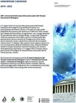 ANNIVERSARI CANOVIANI 2019 2022
