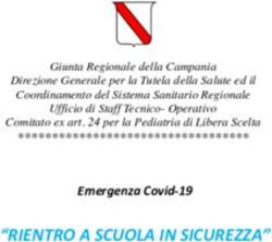 RIENTRO A SCUOLA IN SICUREZZA