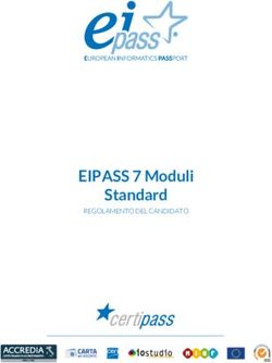 EIPASS 7 Moduli Standard - REGOLAMENTO DEL CANDIDATO