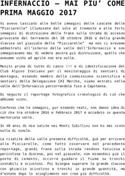 INFERNACCIO - MAI PIU' COME PRIMA MAGGIO 2017