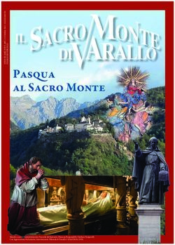 Pasqua al Sacro Monte - Sacro Monte di Varallo