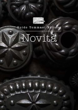 Novit&agrave; - Guido Tommasi Editore
