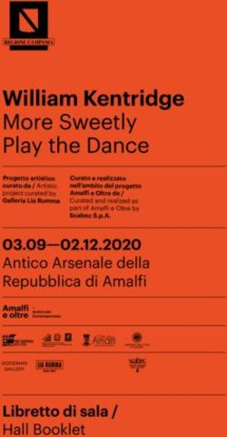 William Kentridge More Sweetly Play the Dance