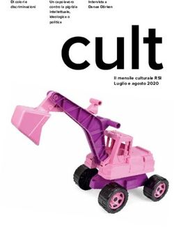 Cult Il mensile culturale RSI Luglio e agosto 2020
