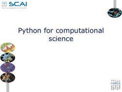 Python for computational science - HPC-Forge