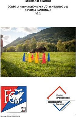 ISTRUTTORE CINOFILO CORSO DI PREPARAZIONE PER L'OTTENIMENTO DEL DIPLOMA CANTONALE V2.2 - ATIC-Associazione ...