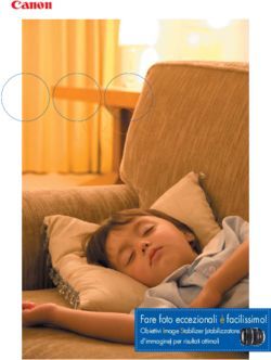 Fare foto eccezionali è facilissimo! - Obiettivi Image Stabilizer (stabilizzatore d'immagine) per risultati ottimali