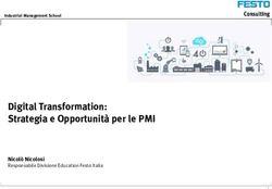 Digital Transformation: Strategia e Opportunità per le PMI - Nicolò Nicolosi Responsabile Divisione Education Festo Italia