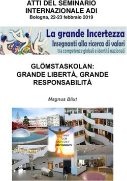 GL&Ouml;MSTASKOLAN: GRANDE LIBERT&Agrave;, GRANDE RESPONSABILIT&Agrave; - ATTI DEL SEMINARIO INTERNAZIONALE ADI