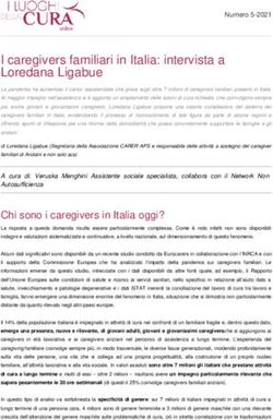 I caregivers familiari in Italia: intervista a Loredana Ligabue