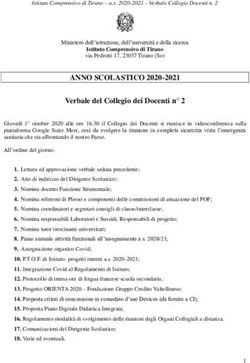 ANNO SCOLASTICO 2020-2021 - Verbale del Collegio dei Docenti n 2