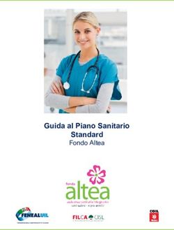 Guida al Piano Sanitario Standard - Fondo Altea
