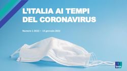 L'ITALIA AI TEMPI DEL CORONAVIRUS - Numero 1 2022 - 14 gennaio 2022 - Ipsos