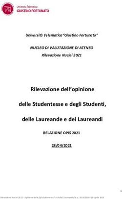 Rilevazione dell'opinione delle Studentesse e degli Studenti, delle Laureande e dei Laureandi