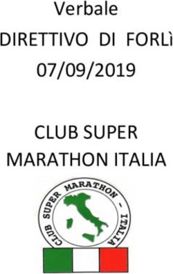 DIRETTIVO DI FORL&igrave; CLUB SUPER MARATHON ITALIA - Verbale 07/09/2019