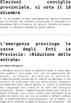 L'emergenza prosciuga le La