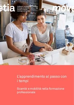 L'apprendimento al passo con i tempi - Scambi e mobilità nella formazione professionale - Movetia