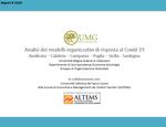 Analisi dei modelli organizzativi di risposta al Covid-19 - Universit&agrave; Magna Graecia