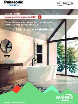 Comfort abitativo e sostenibilità - Pompe di calore aria - acqua per riscaldamento, raffrescamento e produzione ACS