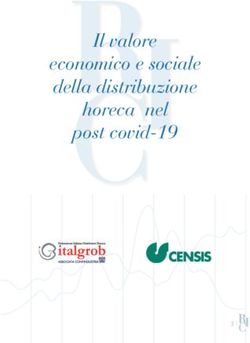 Il valore economico e sociale della distribuzione horeca nel post covid-19