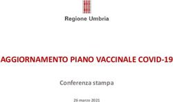 AGGIORNAMENTO PIANO VACCINALE COVID-19 - Conferenza stampa 26 marzo 2021 - Regione ...