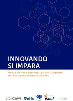 INNOVANDO SI IMPARA Manuale d'uso delle esperienze scolastiche changemaker per l'Educazione alla Cittadinanza Globale - Ashoka