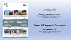Scopo dell'approccio Gentlecare - Associazione ANIMO