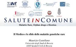 Il Medico e le sfide delle malattie genetiche rare - Maurizio Castellano Università degli Studi di Brescia ASST Spedali Civili di Brescia - Fast