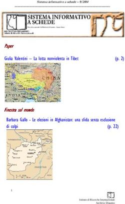 PAPERPAPERPAPERPAPER GIULIAVALENTINI-LALOTTANONVIOLENTAINTIBET (P.2) FINESTRA SUL MONDO BARBARA GALLO - LE ELEZIONI IN AFGHANISTAN: UNA SFIDA ...