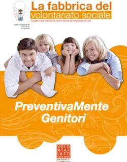 PreventivaMente Genitori - La fabbrica del volontariato sociale - A.GE. CASSINO