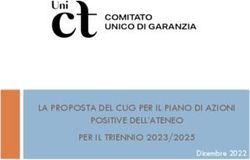 LA PROPOSTA DEL CUG PER IL PIANO DI AZIONI POSITIVE DELL'ATENEO PER IL TRIENNIO 2023/2025 - Dicembre 2022
